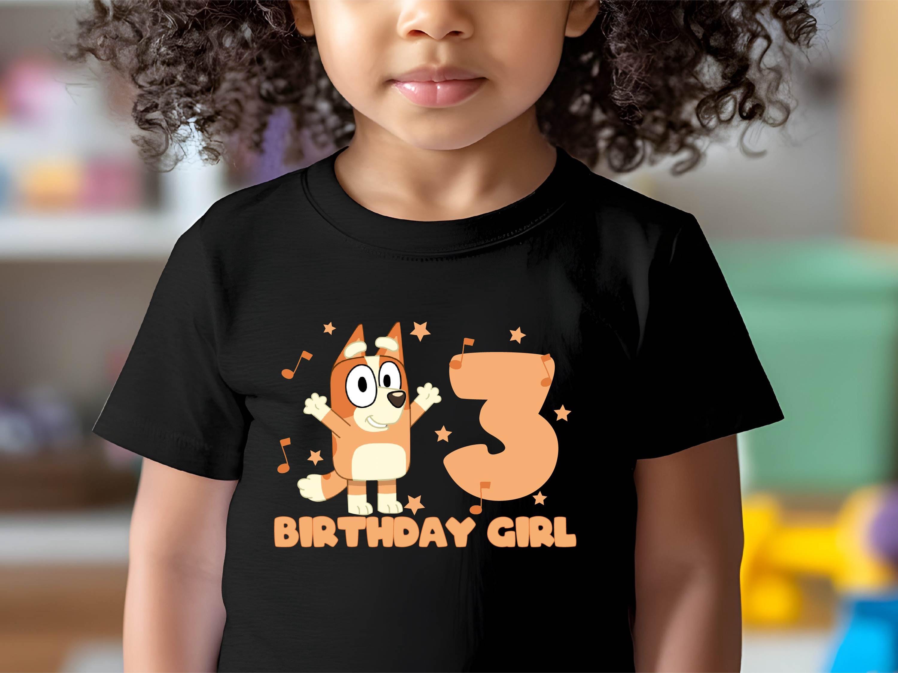Bluey Family Member Birthday Tee