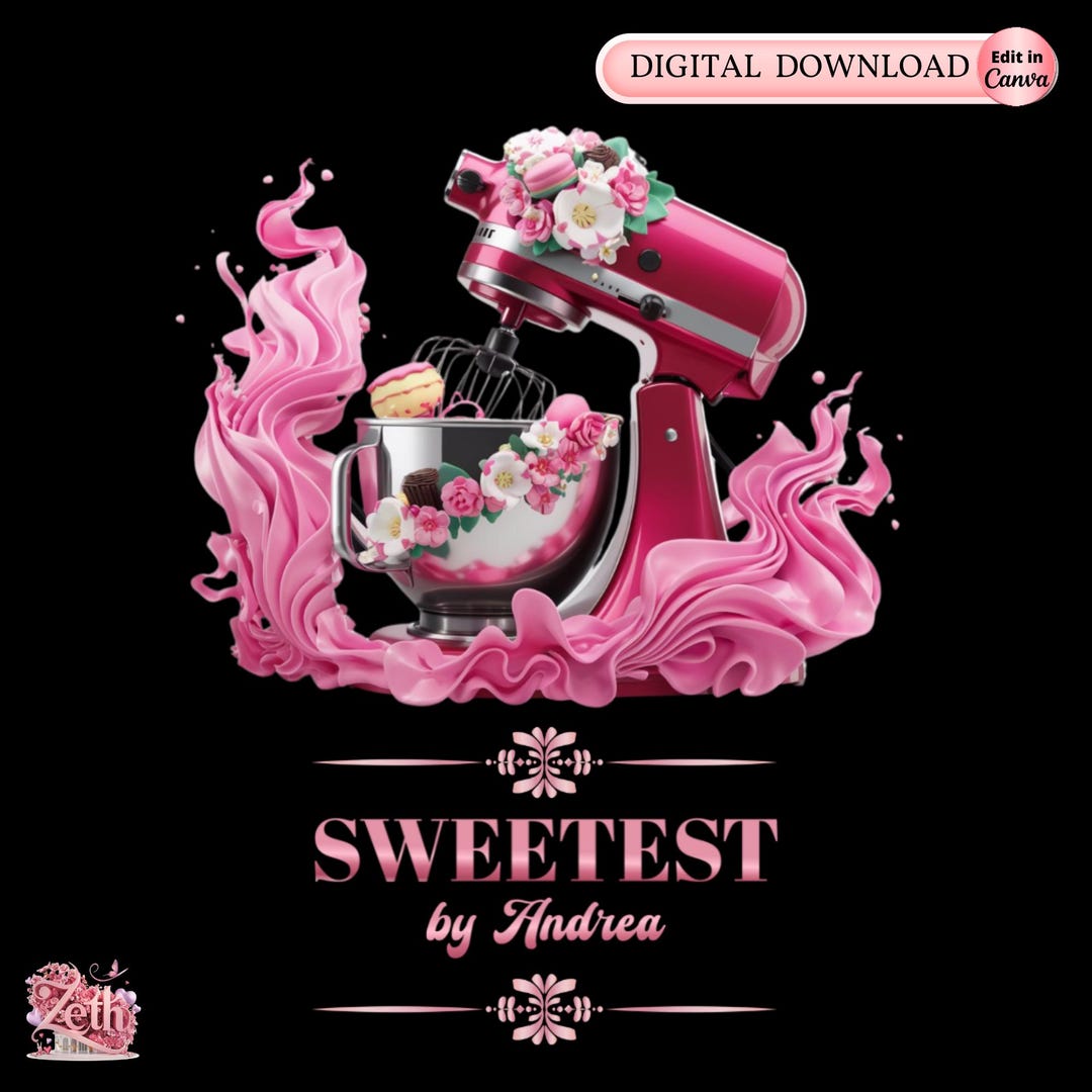 pink rose bakery logo design with floral element... Modern Pink Bakery Logo | Custom Pastry Logo for Cake Shop, Cupcake ...