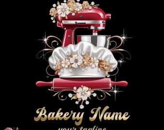 Red Cakesicle Bakery Logo Template, Cake Pop Business Logo, Cupcake & Treat Shop Branding, Modern Pastry Logo, Edit in Canva Pro