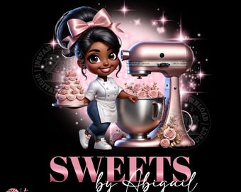 Pink Baking Logo Template, Custom Bakery Branding, Cake Logo Design, Cupcake Business Logo, Professional Pastry Shop Logo, Edit in Canva Pro