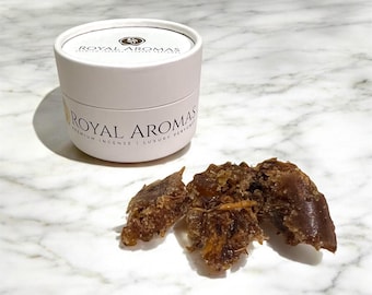 Homemade Yemeni Adeni Bakhoor with Frankincense & Saffron (Potent) Authentic Arabian Incense | Luxurious Home Fragrance for Relaxation