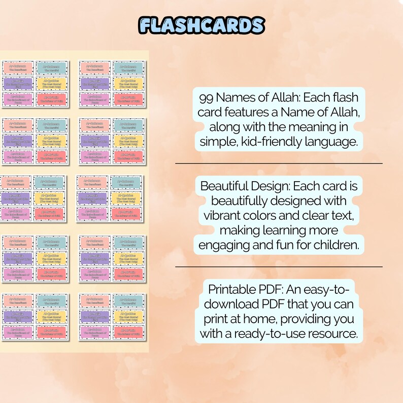 Allah Activity 99 Names of Allah Activity Pack | Islamic Learning Bundle for Kids ...