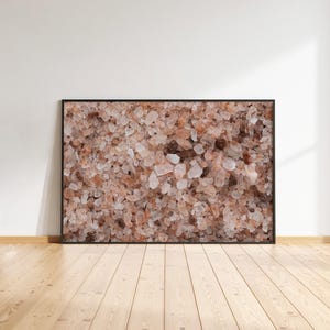 Pink Salt Photography Print, Pink Salt Wall Art, Himalayan Salt Print — Giclée on Paper Fine Art Print