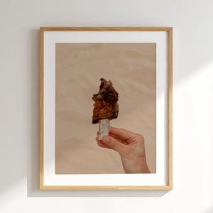 Printable Meat Photo Art, BBQ Meat Wall Art, Meat Popsicle Digital Print, Ribs Photography, Instant Download