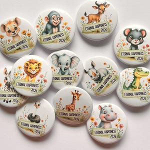 JW Animal Pins:  JW Eternal Happiness Convention Gifts 2026