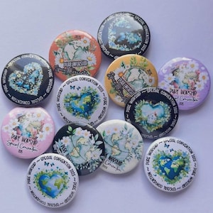Pure Worship Button Pins, Pure Worship Convention Gifts, JW Pins