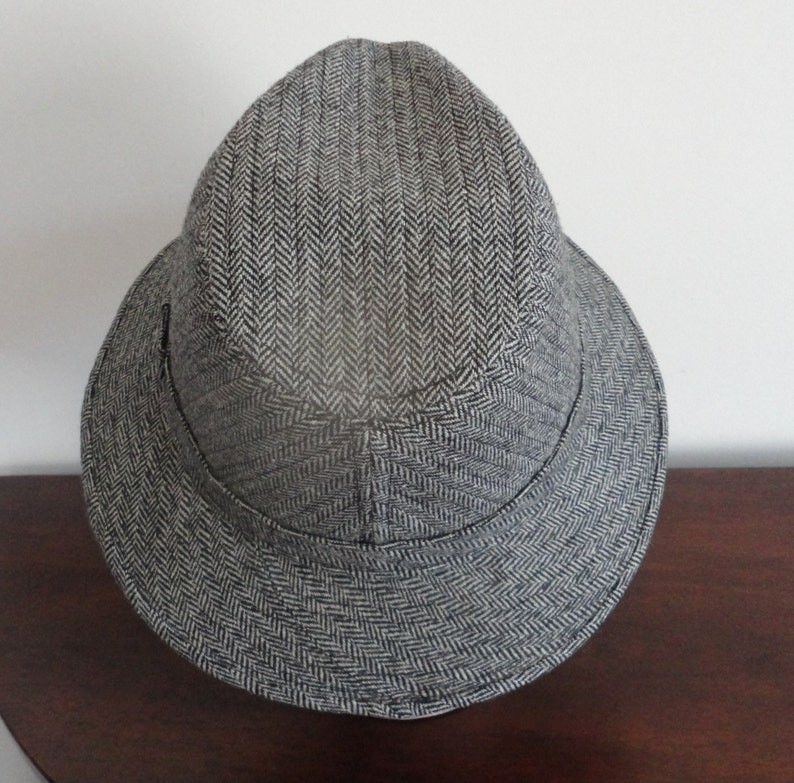 Vintage Grey Wool Blend Felt Men Hat Size 7 1/8 57 cm 22 | Etsy