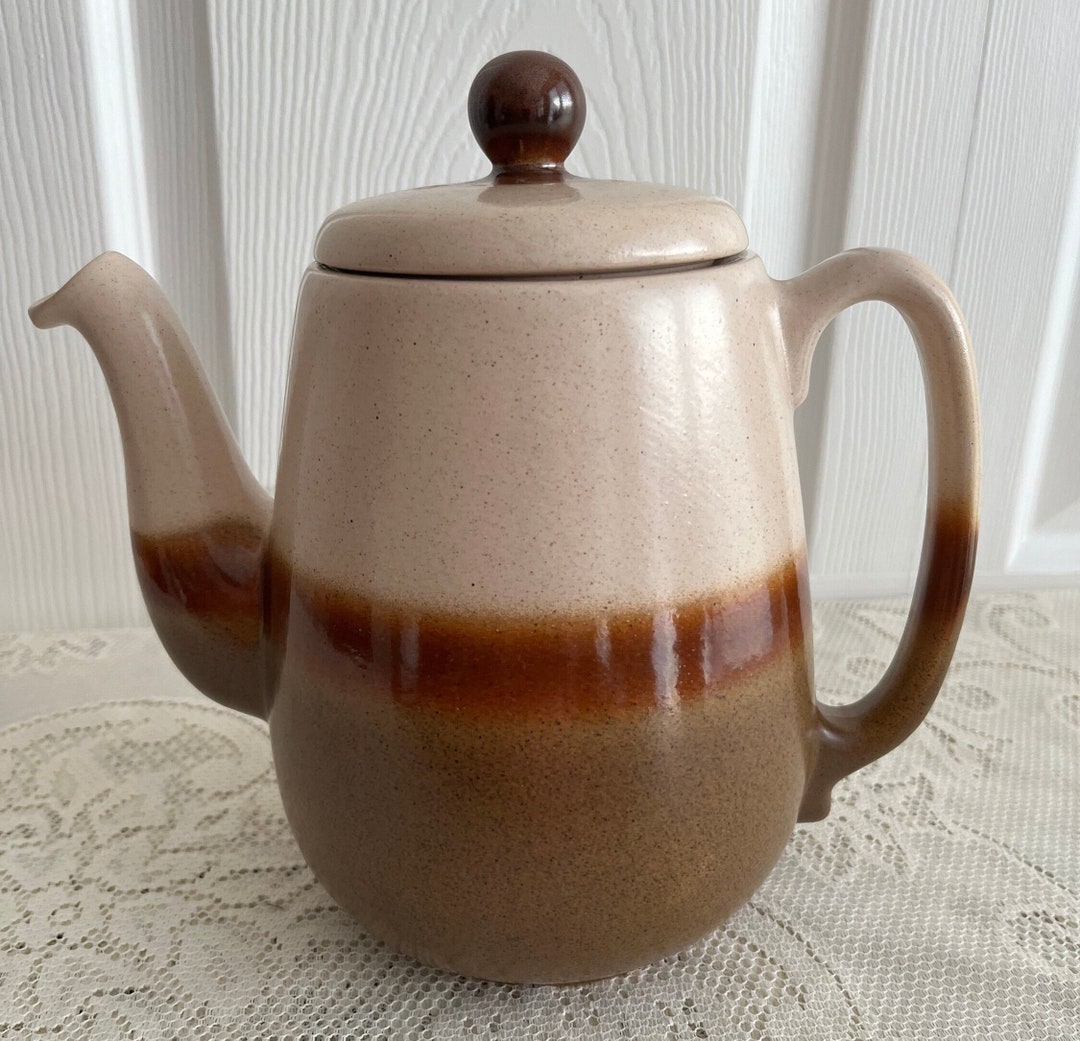 70s Teapot Beauceware Yukon Pattern Quebec 9304 Vintage Etsy