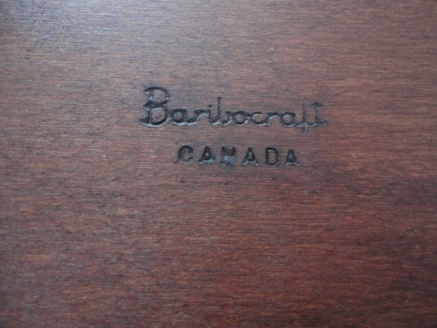 Baribocraft Serving Wood Platter 60s Vintage Made in Canada - Etsy Canada