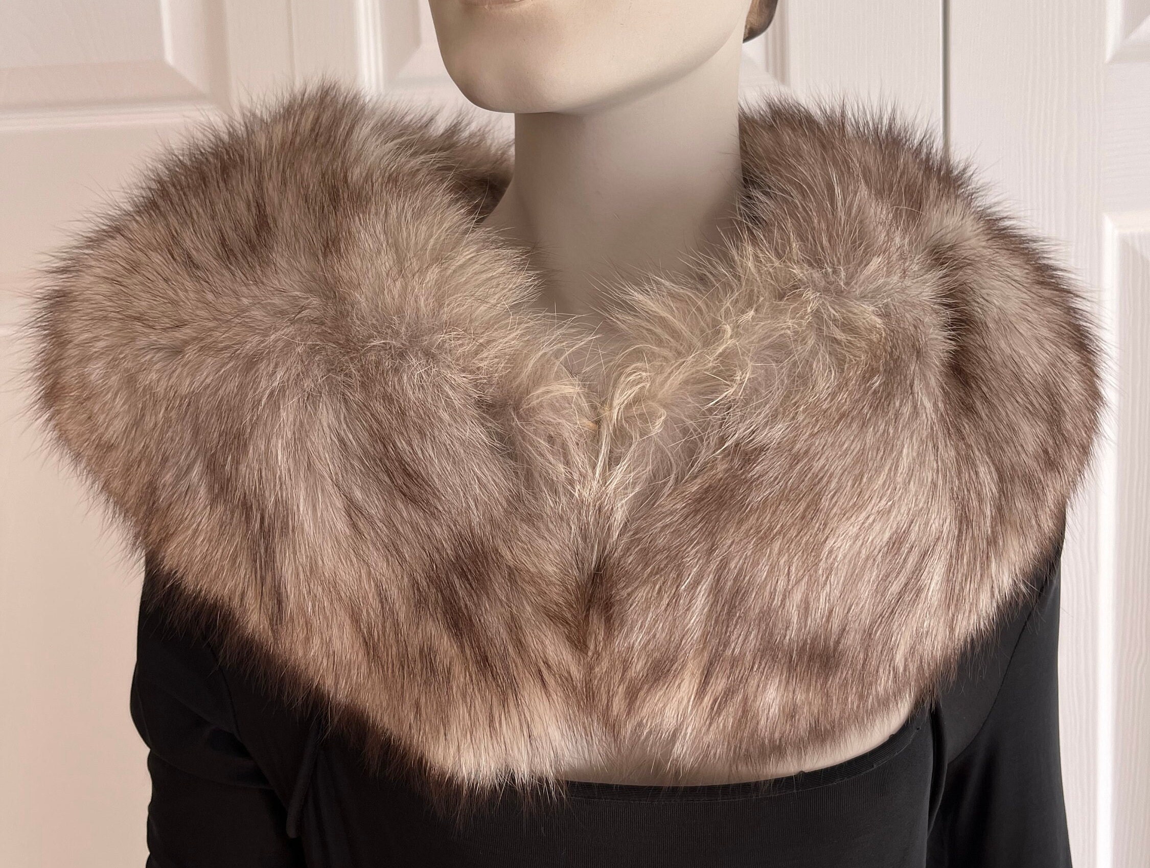 Real 2 Inch Silver Fox Fur Border – Skea Limited