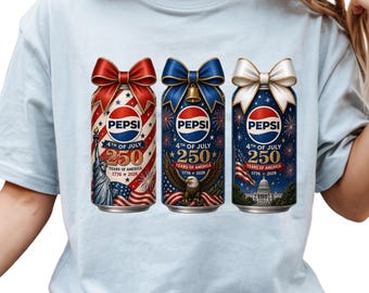 Pepsi 4th of July Shirt, Diet Pepsi Patriotic Tee, Pepsi Cola 1776 Shirt, USA Soda Aesthetic Outfit, Independence Day Tee