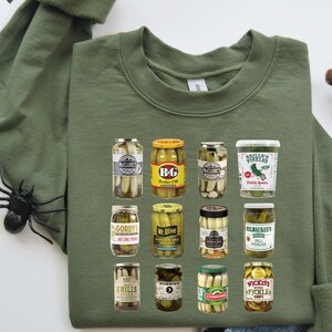 Vintage Canned Pickles Comfort Colors® T-Shirt, Pickle Shirt, Pickle Jar Tee, Foodie Shirt, Pickle Jar Shirt, Pickle Lovers Shirt,Trendy Tee