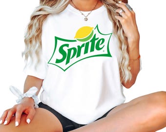 Sprite Logo shirts: Retro Soda Inspired Shirt, Summer Apparel