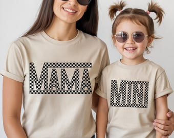 Mama Mini Matching Shirts, Mother Daughter Outfit, Family T-Shirts