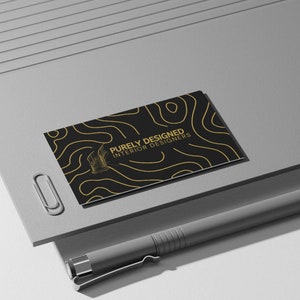 Business Card Template, INSTANT Download, DIY Business Card, Canva