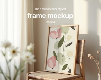 Interior Frame Mockup PSD, Din A Frame Mockup Template, Scandi Frame Mock Up, Interior Mockup Frame, Frame Mockup For Poster, Frame Template