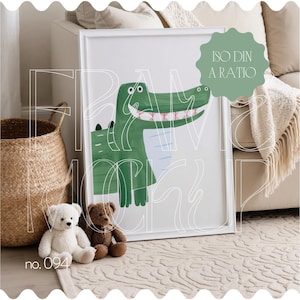 Nursery Mockup Frame Iso A, PSD Frame Mockup For Nursery, Kids Room Mockup Frame Template, Nursery Frame Mock Up, Nursery Interior Mockup