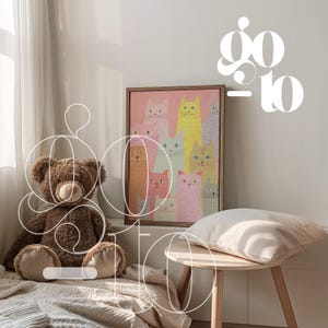 Nursery Mockup Canvas Din A, Nursery Frame Mockup For Wall Art, Nursery Interior Frame Mockup, Nursery Frame Mock Up, Kids Room Frame Mockup image 4