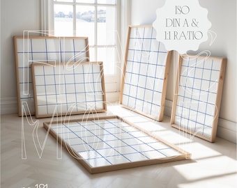 Frame Mockup Art Gallery, Set of 5 Frames Mockup, Frame Mockup Set Of 5 Frame, Gallery Frame Mockup Set, Galler Mockup Frame, 5 Frame Mockup
