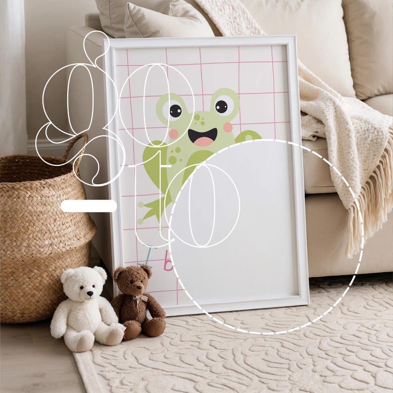 Kinderzimmer Bilderrahmen Mockup: Mockup: Mockup: Mockup, Mockup, Mockup Bild 7