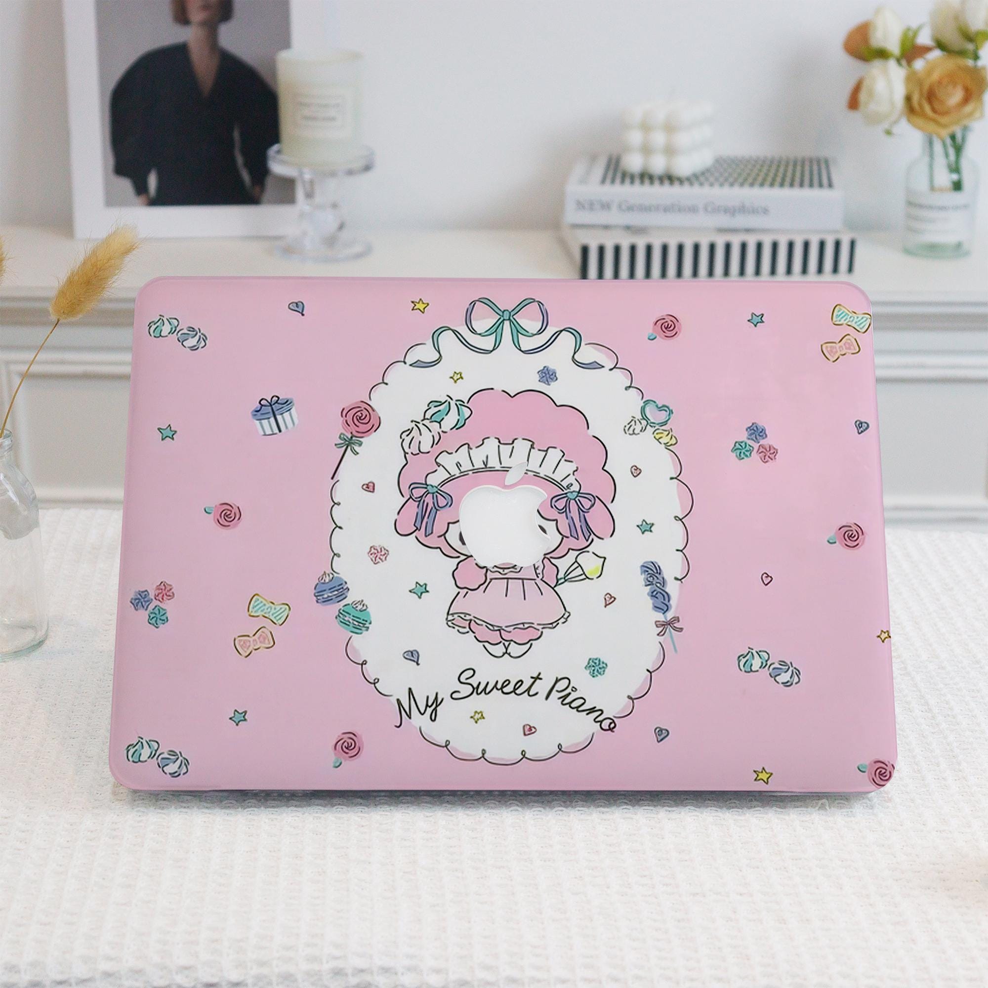 My Melody-themed Sweet Pink MacBook Case for MacBook Ret 15/13