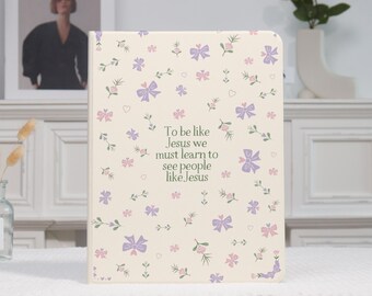 Floral & Inspirational Zitat iPad Fall Personalisierte iPad A16 iPad Case 9 10th Gen iPad Pro 2024 2022 Pro 13 iPad Air 7 6 5th iPad Mini 7 6 5th