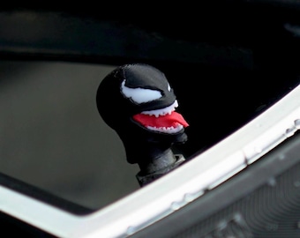 3D Printed Venom Valve Caps, Car Tire Decor, Schrader Valve Compatible