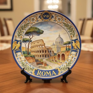 Colosseum Decorative Plate - Etsy