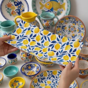 Positano dinner plate - Etsy 日本