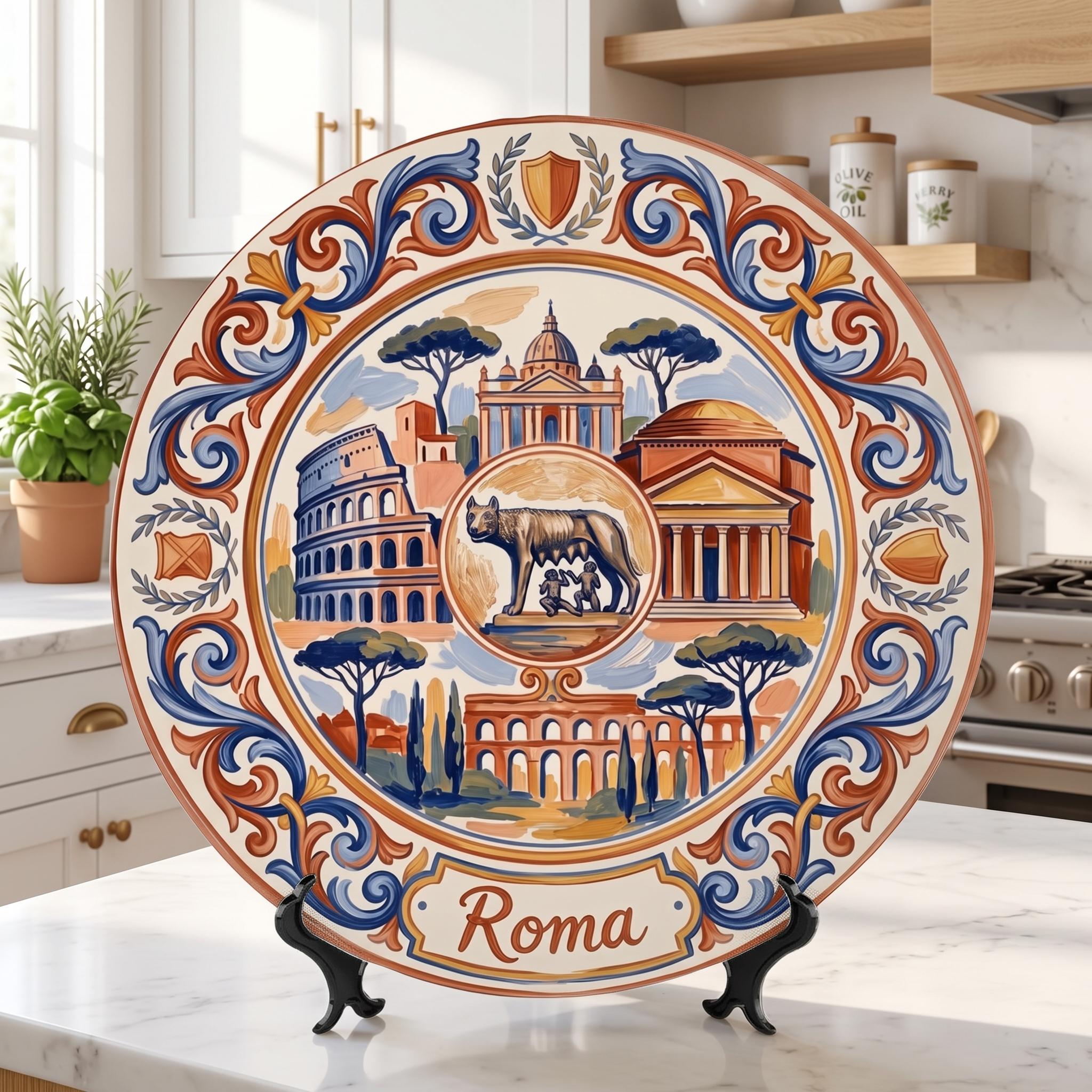 Colosseum Decorative Plate - Etsy