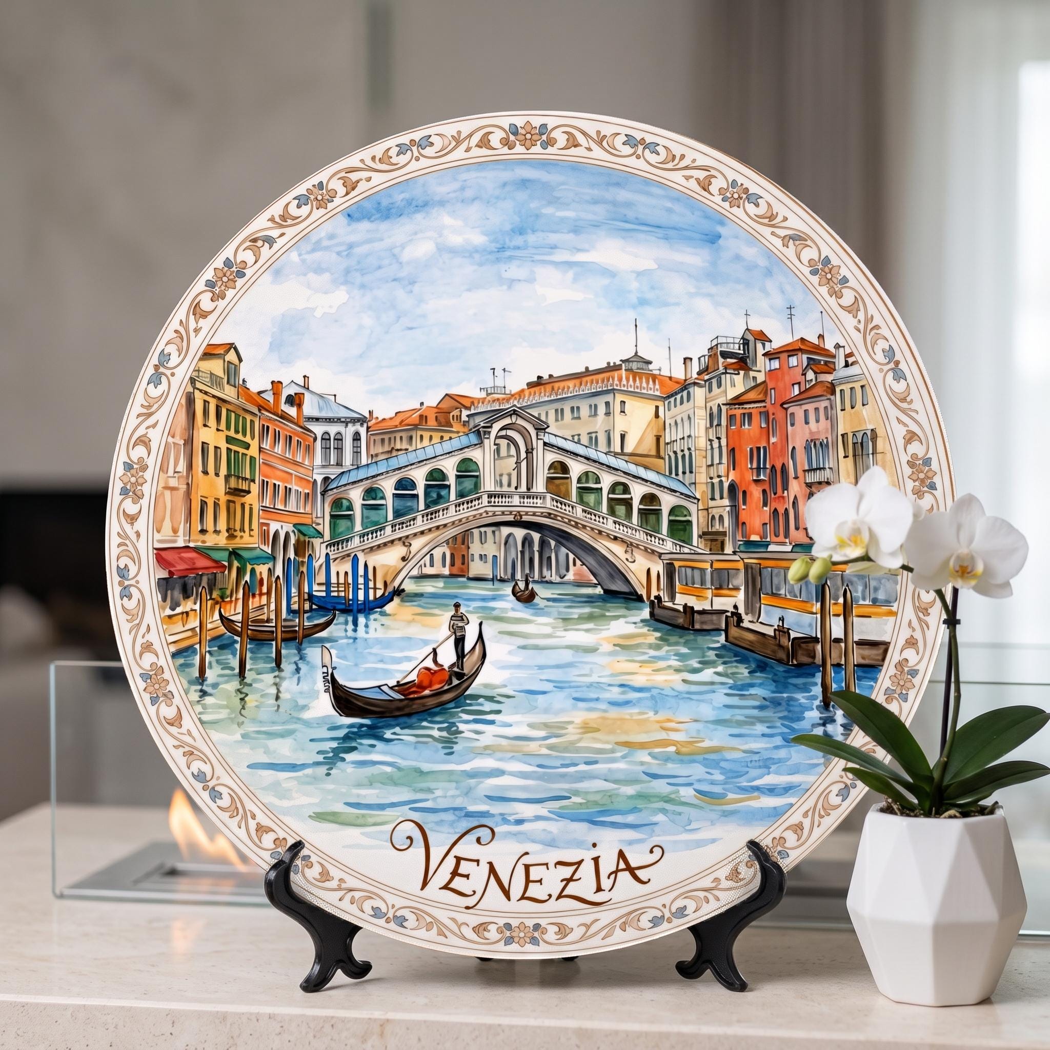 Venezia Italy Plate - Etsy