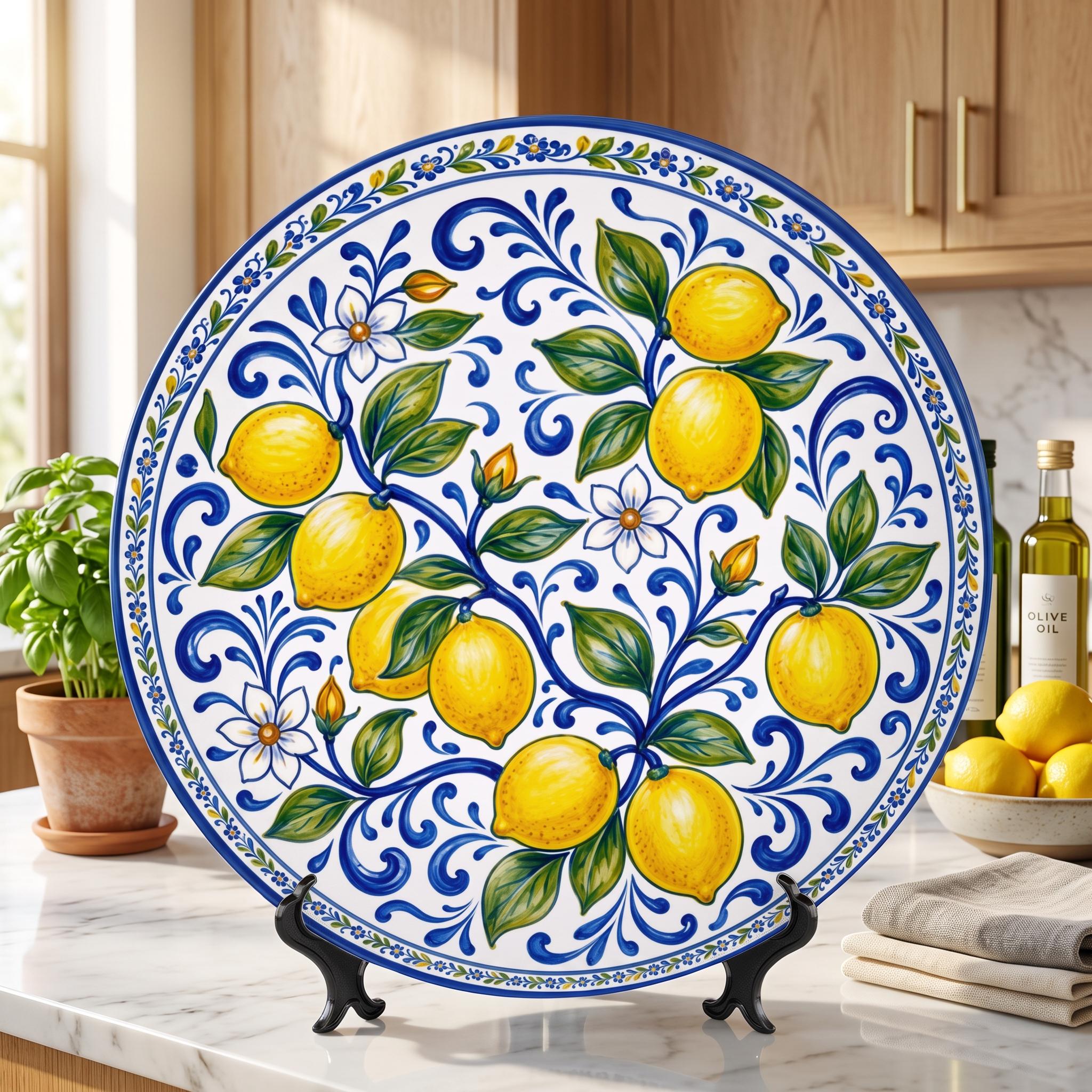 Positano dinner plate - Etsy 日本