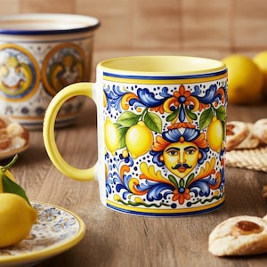 Sicilian coffee cup - Etsy 日本