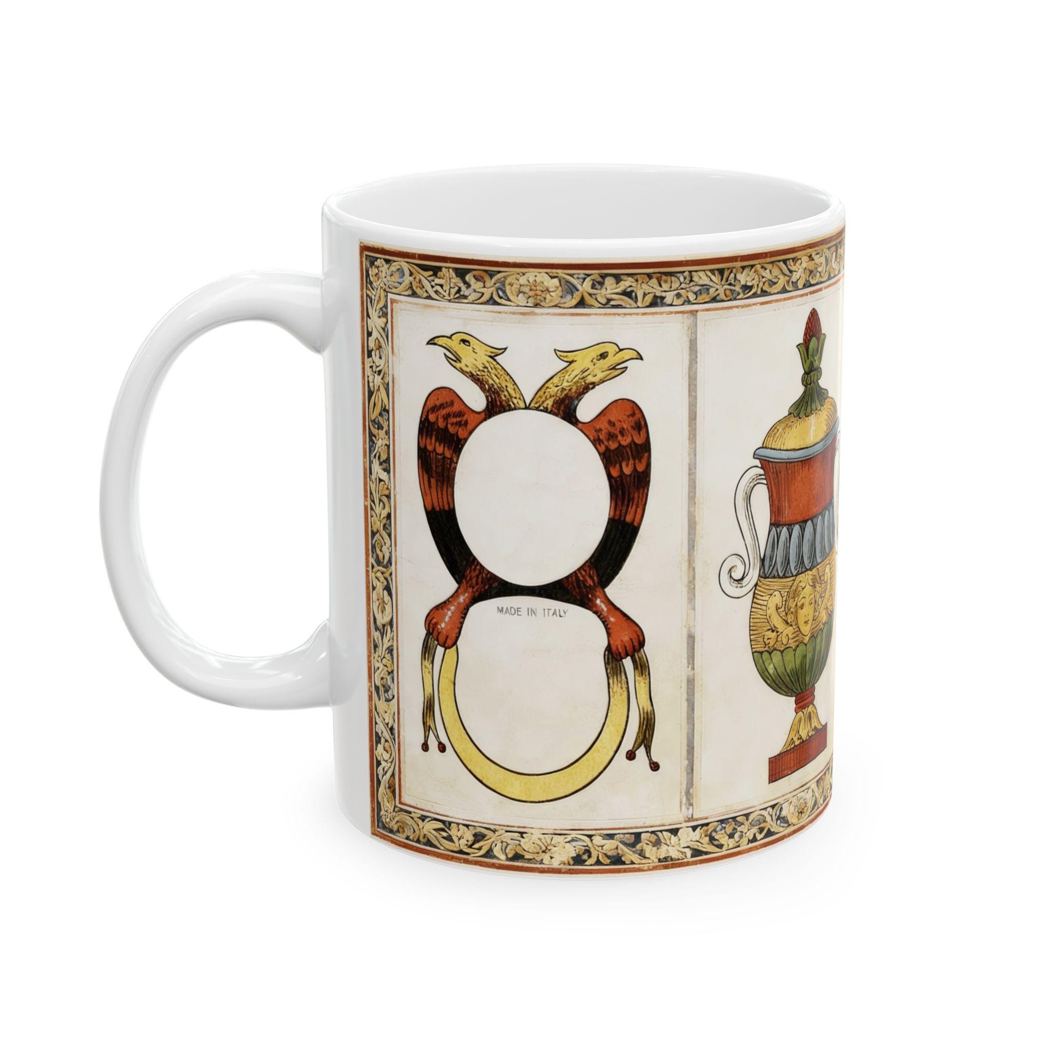 Scopa and Briscola Card Game Mug - Vintage Italian Playing Card Aces Design  - Heritage Gift - Etsy