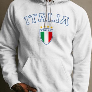 Unisex Classic Italy Soccer Team Hoodie for All – A Must-Have for True Fans!