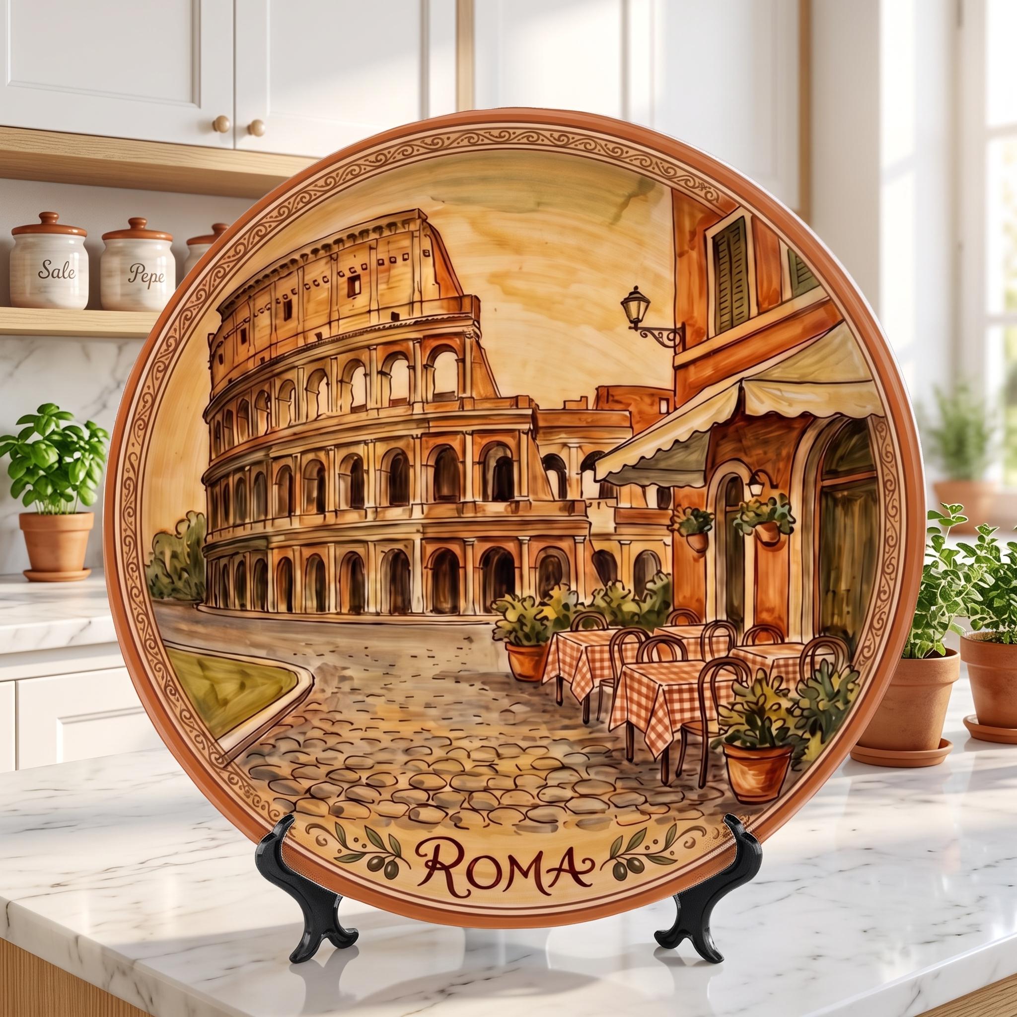 Colosseum Decorative Plate - Etsy