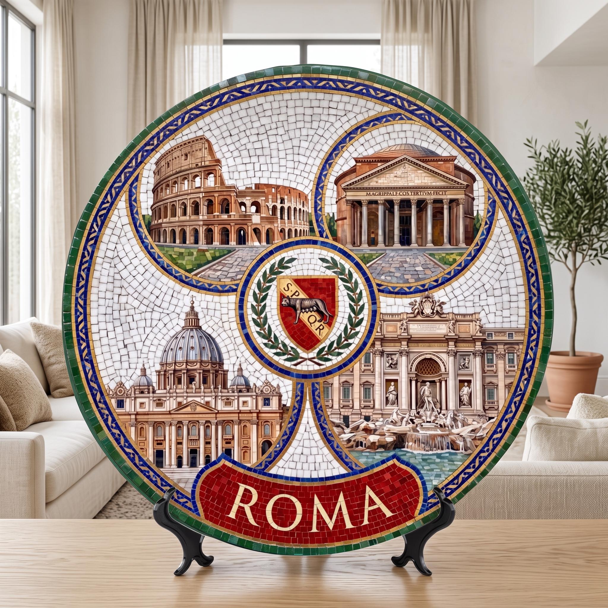 Colosseum Decorative Plate - Etsy