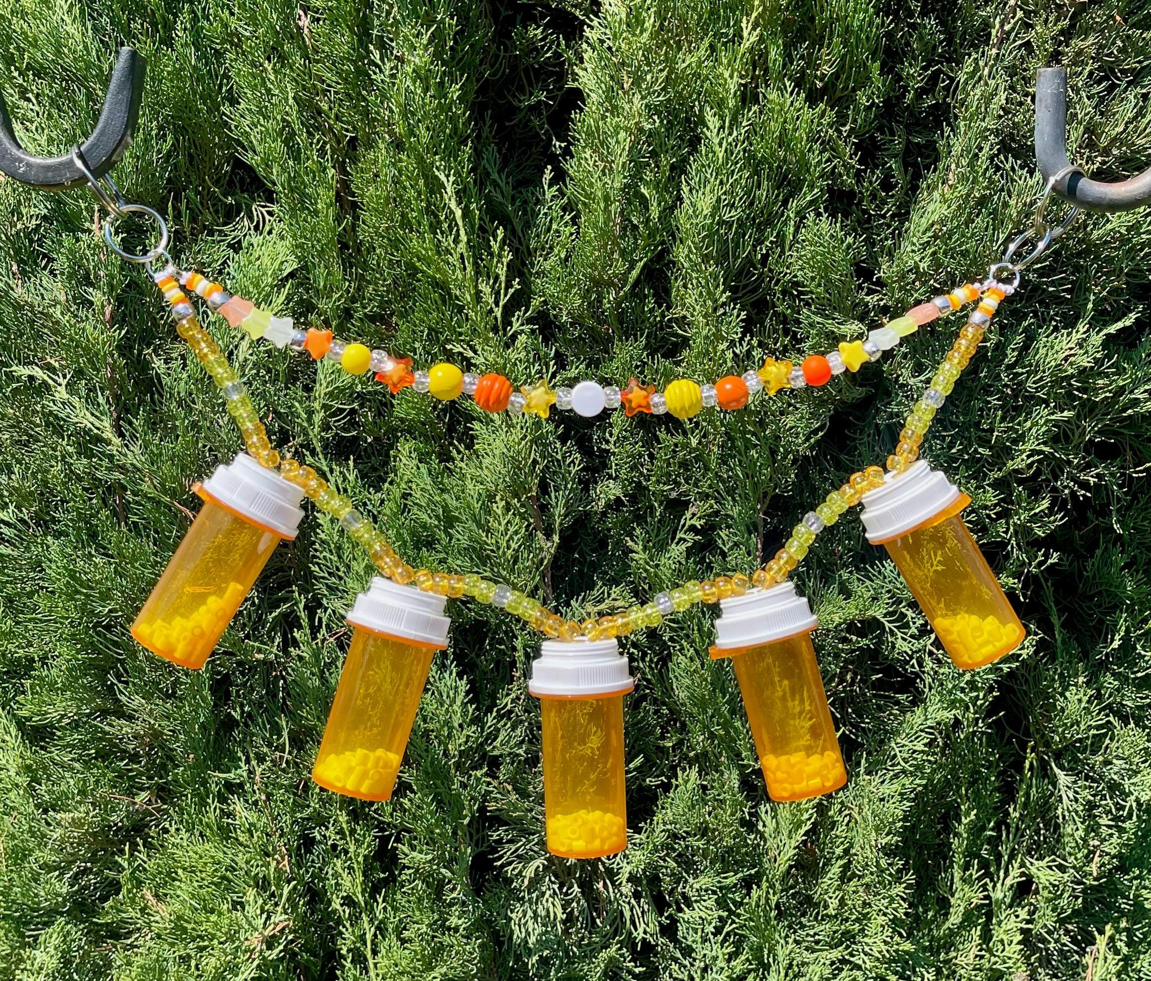 Pill Bottle Kandi Belt Chain - Etsy