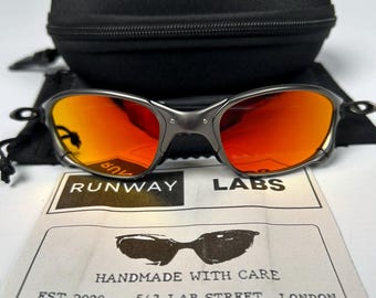 Oakley X-metal Romeo 1 Gold Sunglasses - Etsy Oakley X-metal Romeo 1 Gold Sunglasses - Etsy