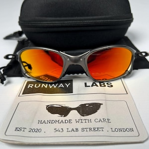 RunwayHyperDrive Polarised Tyler Durden Brad Pitt professional Metal Cycling Sunglasses