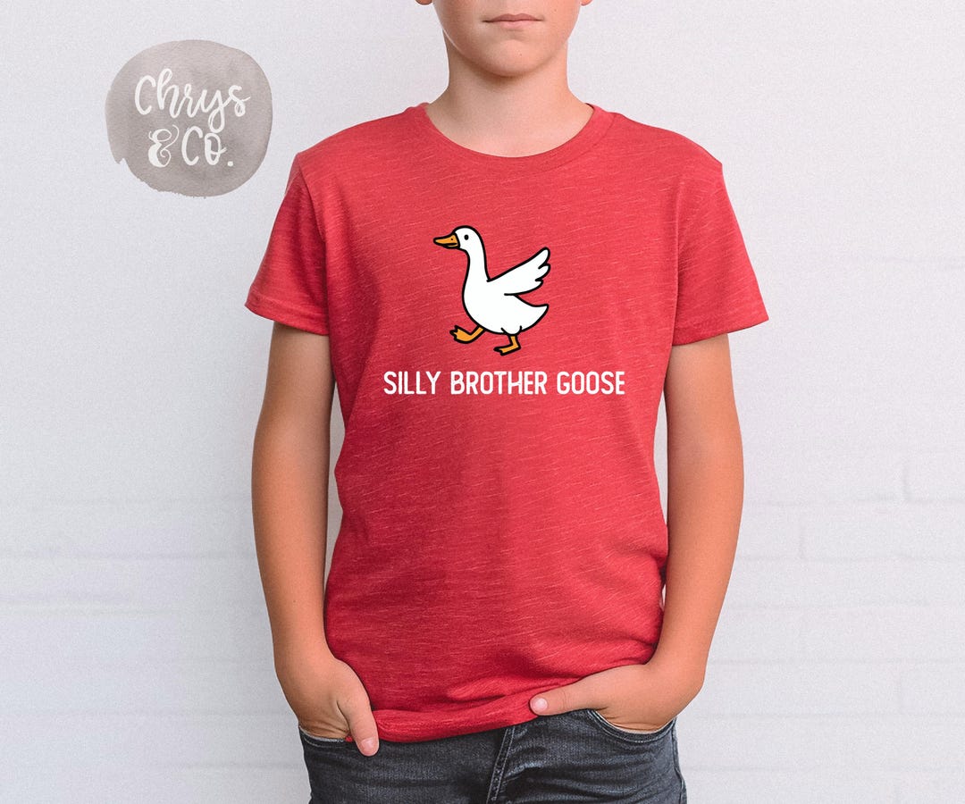 Silly Brother Goose PNG File Digital Design Clip Art | Instant Download ...