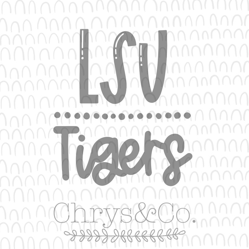 LSU Tigers Pocket Style Svg Cricut PNG File Digital Design - Etsy