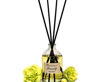 Handmade Reed Diffuser: SENTIMELT Aromatherapy, Home Fragrance (100 ml)