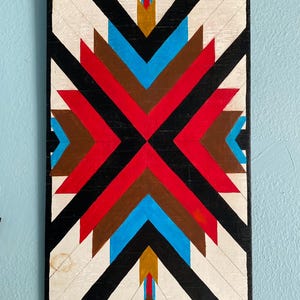 Barn quilt Mosaic sign
