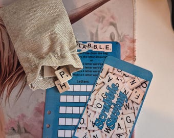 Scrabble inspired saving challenge