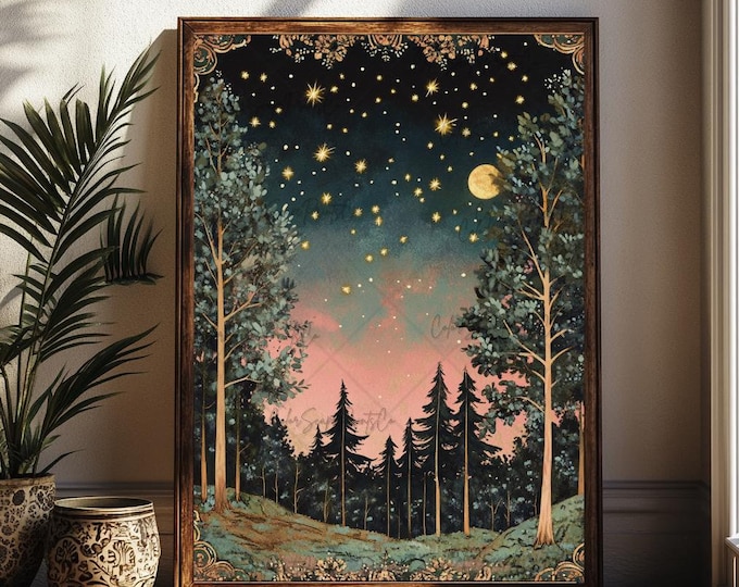 Colorful Landscape Print