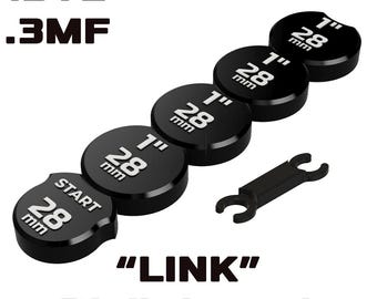 Kit de Medição Segmentada "Link" STL | Ferramenta de Medição para Jogos de Guerra (Recurso Digital)