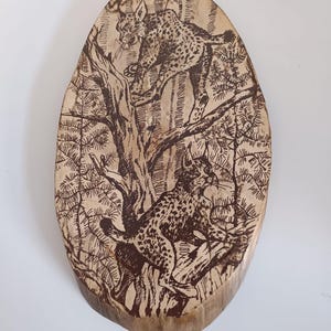 Dekoratives Jagdbrett an der Wand| Jagd Geschenk für Männer | Jagd Holz Bilderrahmen Vintage | Kunstfoto auf rustikalem Holzbrett