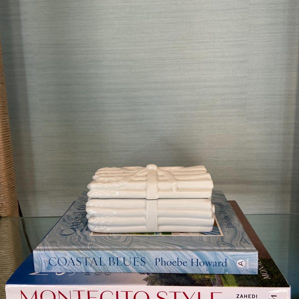 Vintage Vista Alegre for Mottahedeh Asparagus Box