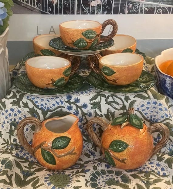 FITZ and FLOYD ティーカップセット